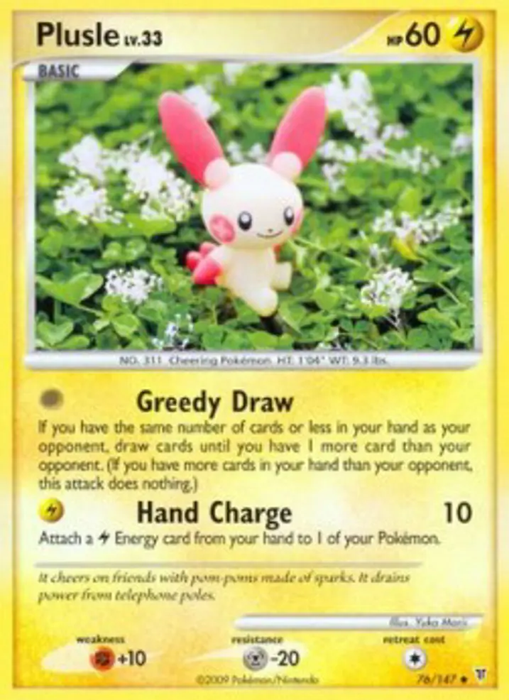 Plusle Lv.33 