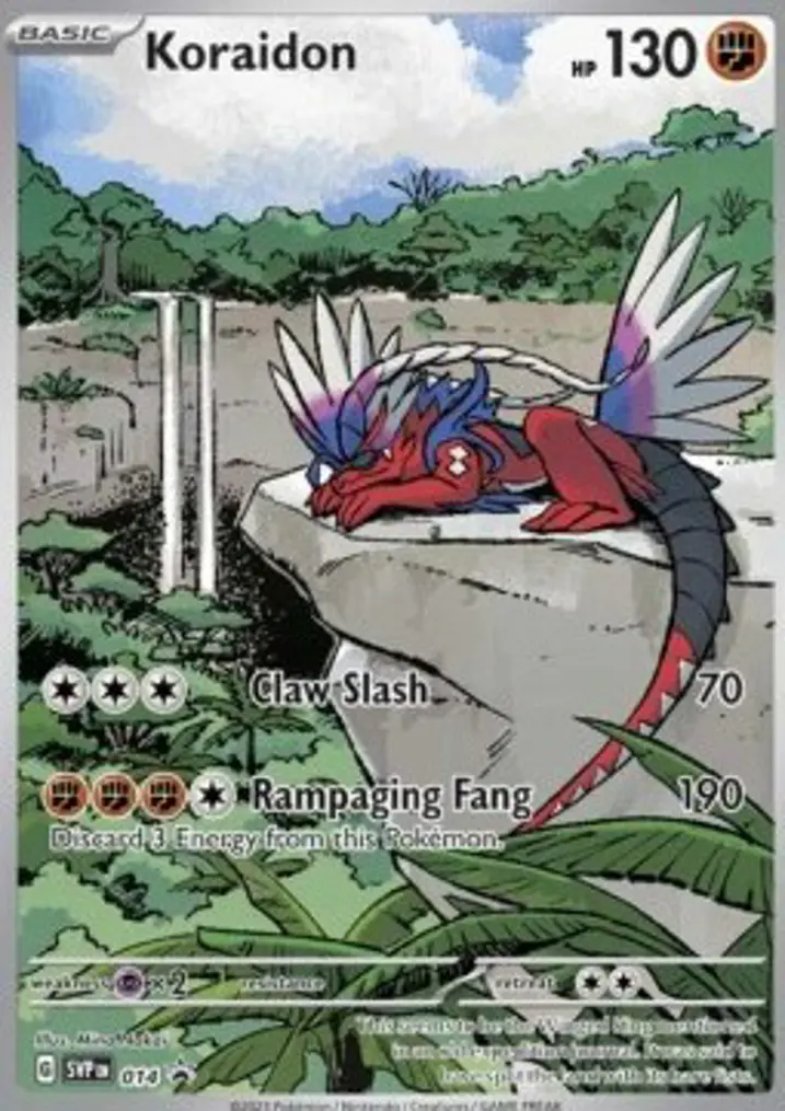 Koraidon  Single: Pokemon SV Black Star Promos Einzelkarte