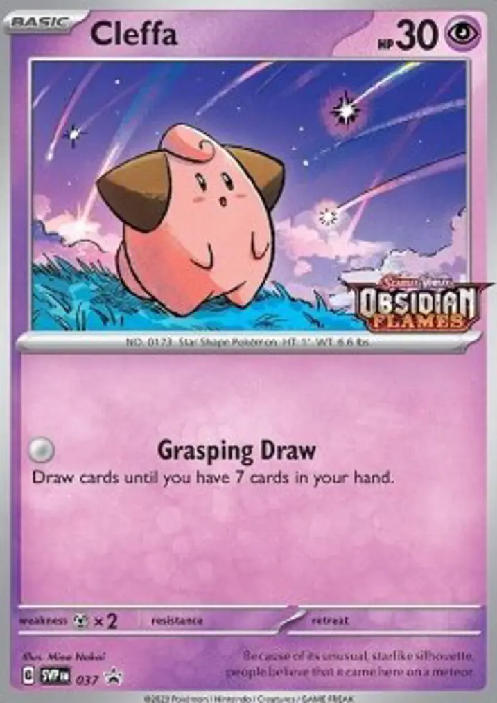 Cleffa  Single: Pokemon SV Black Star Promos Einzelkarte