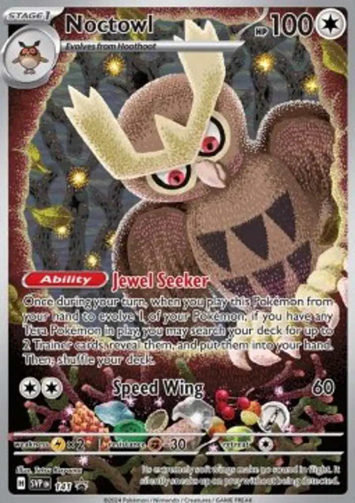 Noctowl  Single: Pokemon SV Black Star Promos Einzelkarte