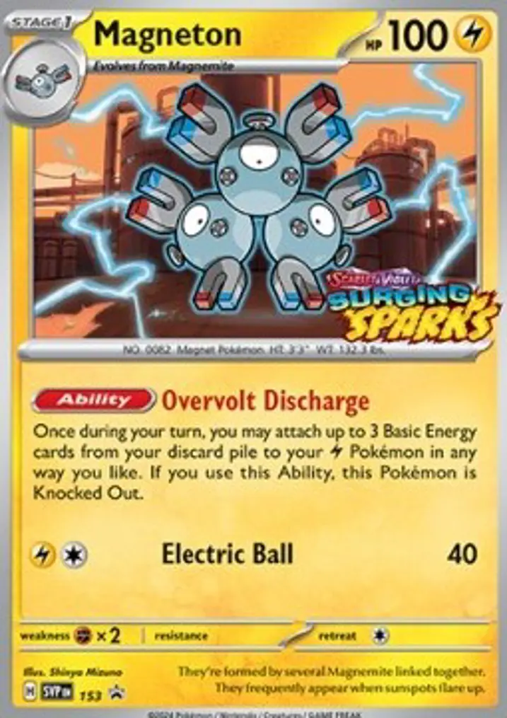 Magneton  Single: Pokemon SV Black Star Promos Einzelkarte