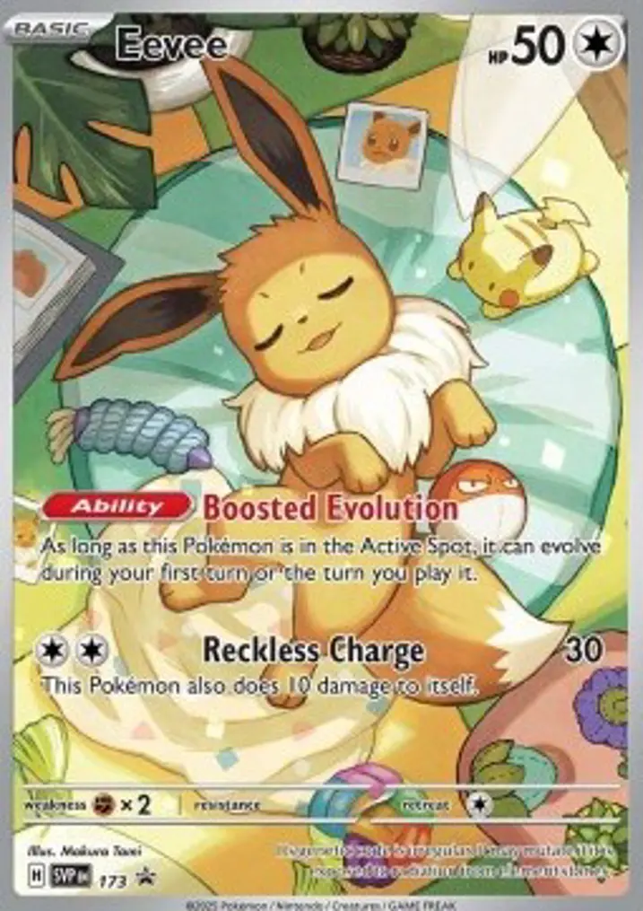 Eevee  Single: Pokemon SV Black Star Promos Einzelkarte