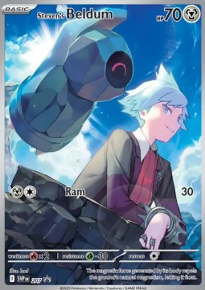 Steven's Beldum  Single: Pokemon SV Black Star Promos Einzelkarte