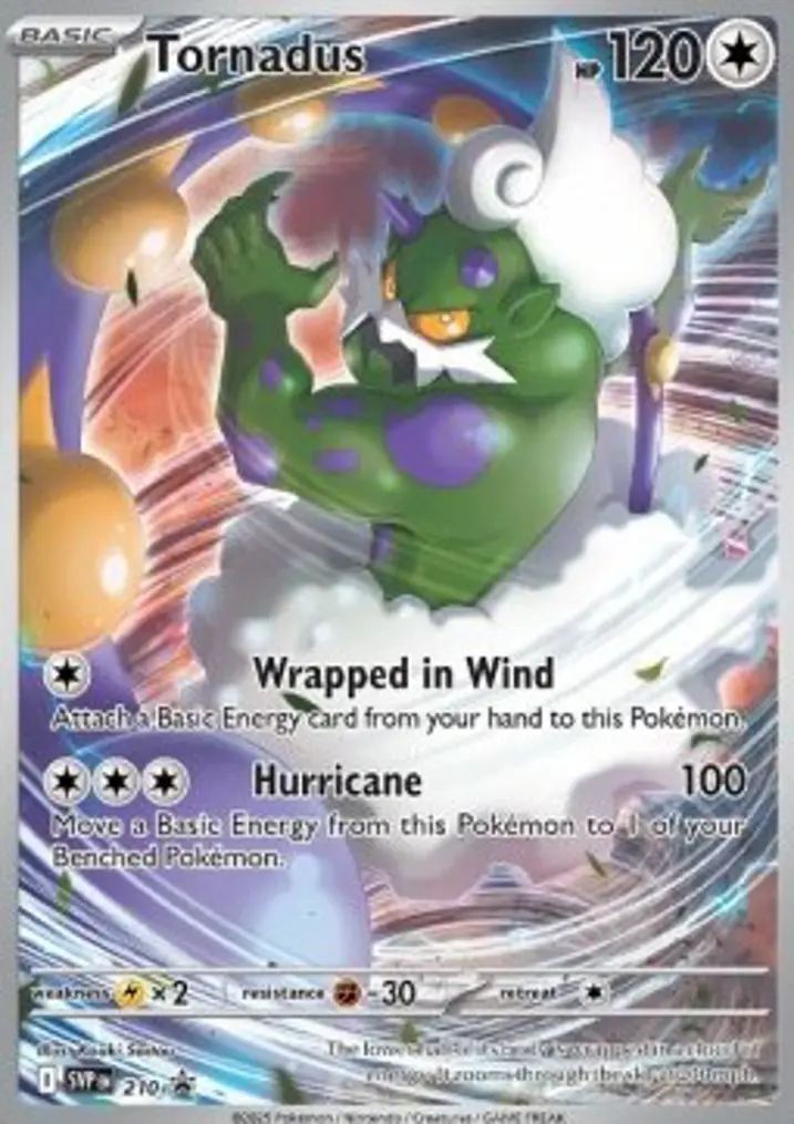 Tornadus  Single: Pokemon SV Black Star Promos Einzelkarte