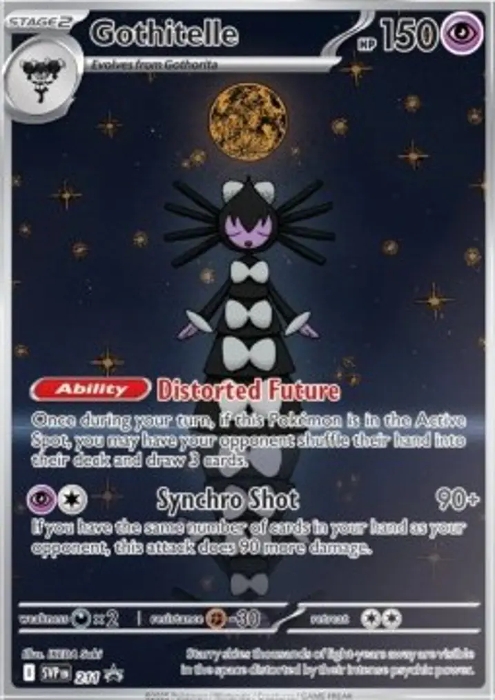 Gothitelle  Single: Pokemon SV Black Star Promos Einzelkarte