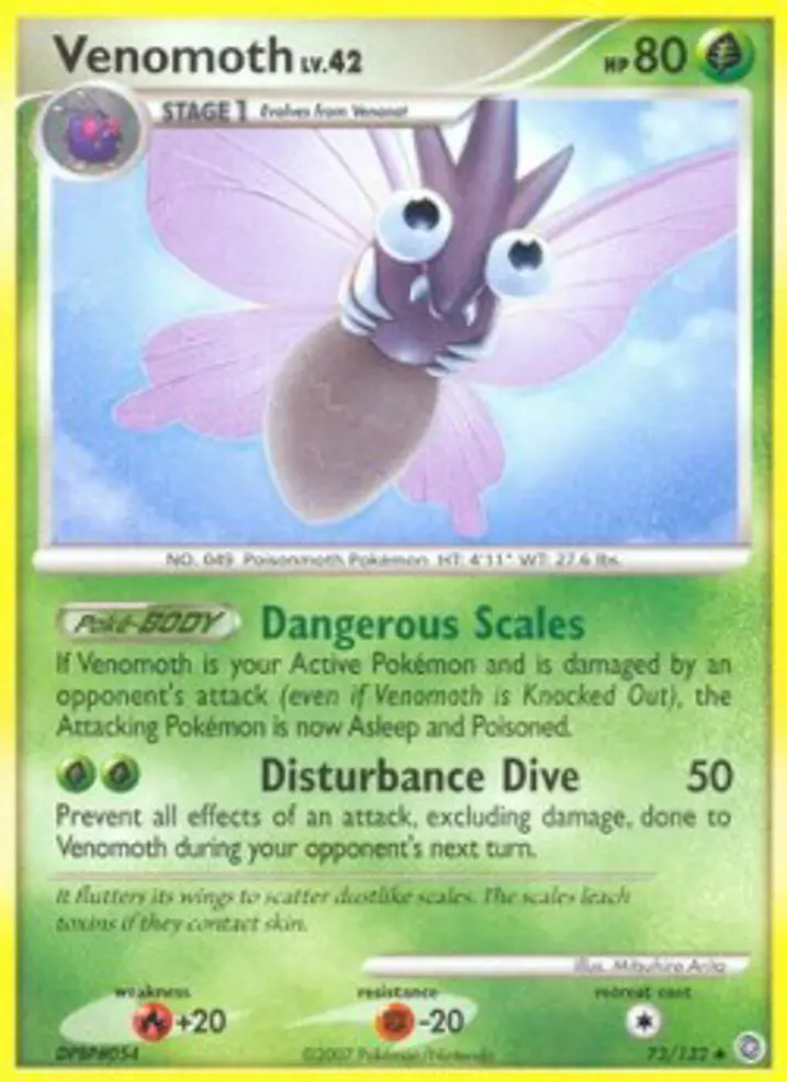 Venomoth Lv.42 