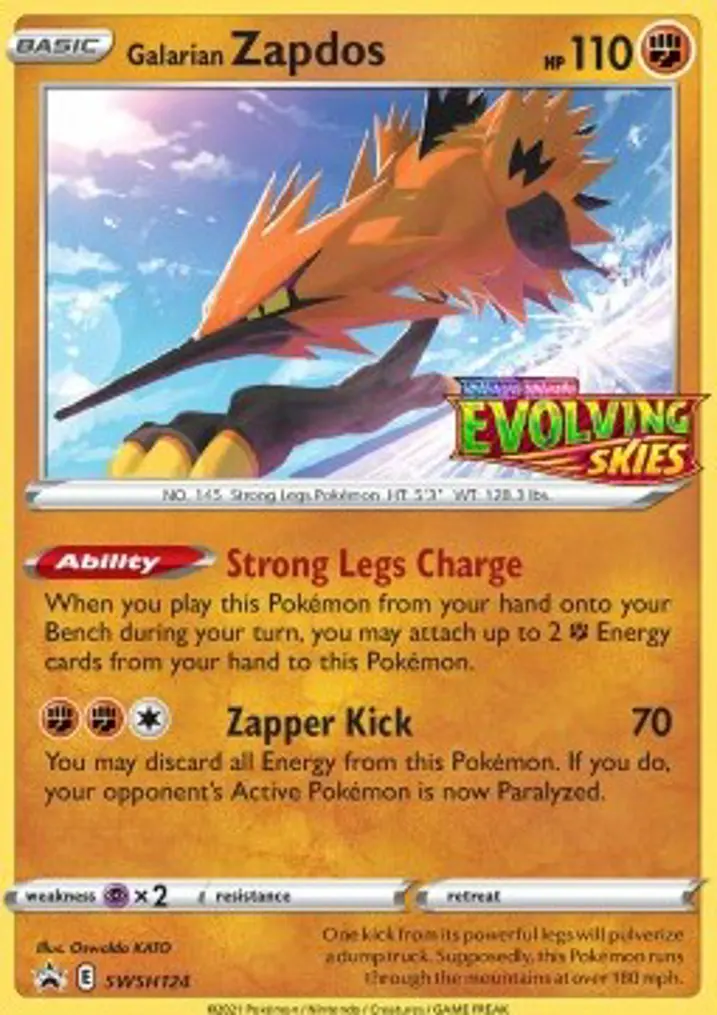 Galarian Zapdos 