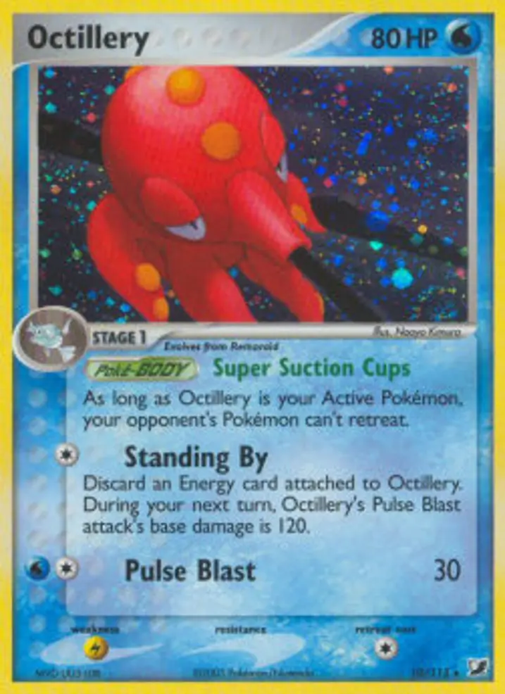 Octillery  Single: Pokemon EX Unseen Forces Einzelkarte