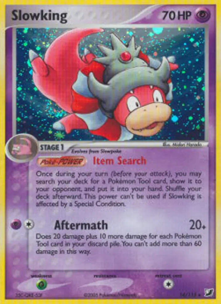 Slowking  Single: Pokemon EX Unseen Forces Einzelkarte