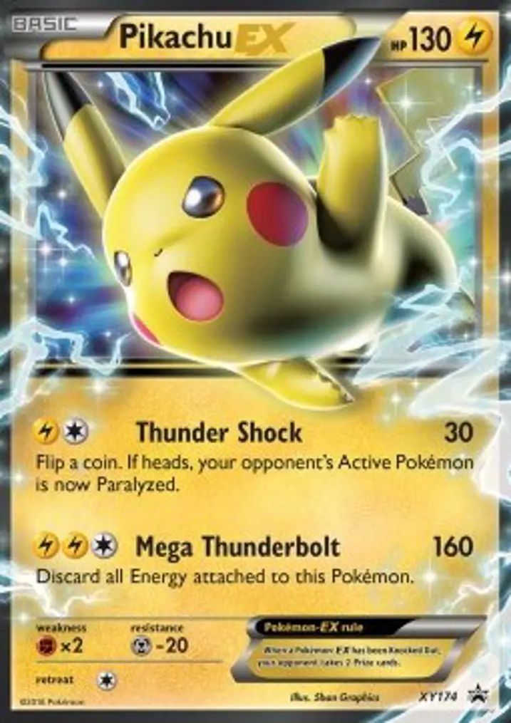 Pikachu EX 