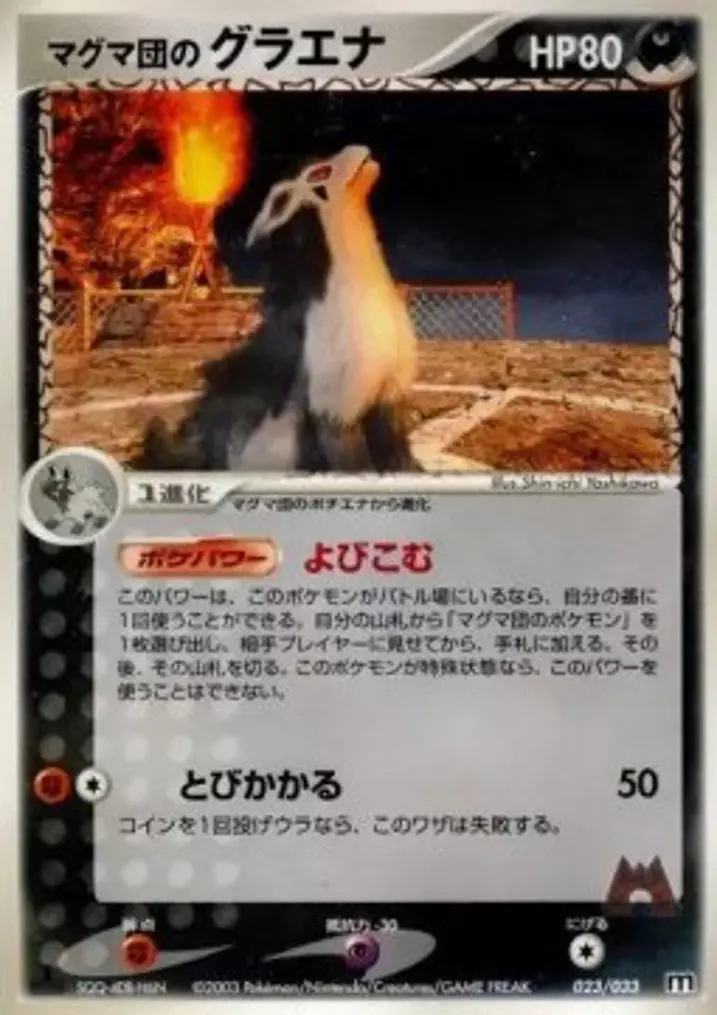 Team Magma's Mightyena 