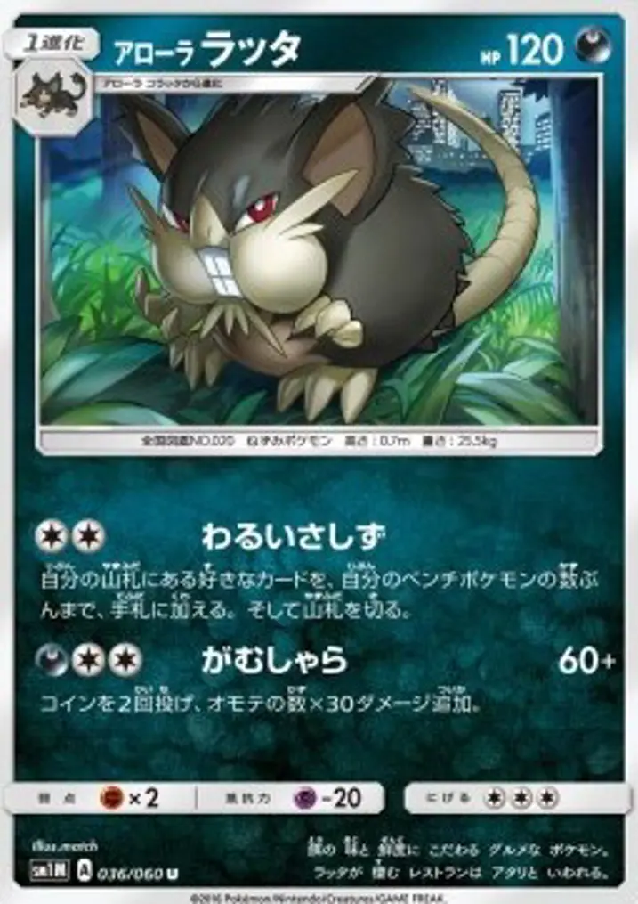 Alolan Raticate 