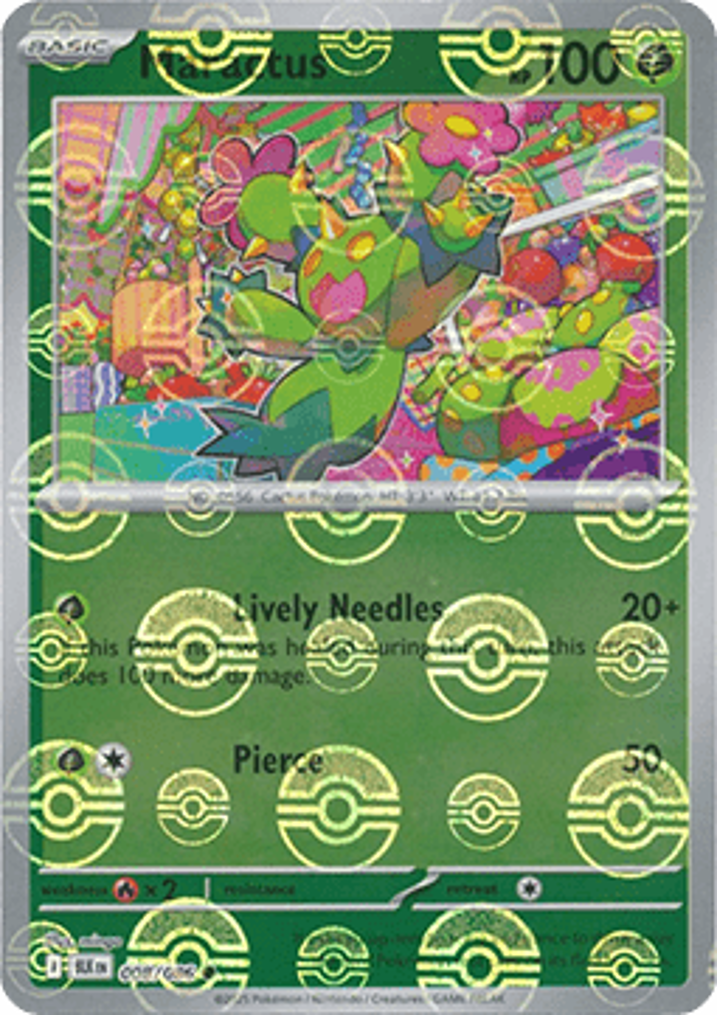 Maractus  Single: Pokemon Black Bolt: Additionals Einzelkarte