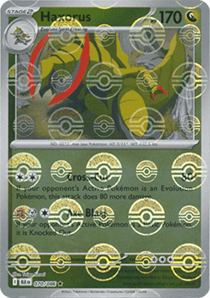 Haxorus  Single: Pokemon Black Bolt: Additionals Einzelkarte