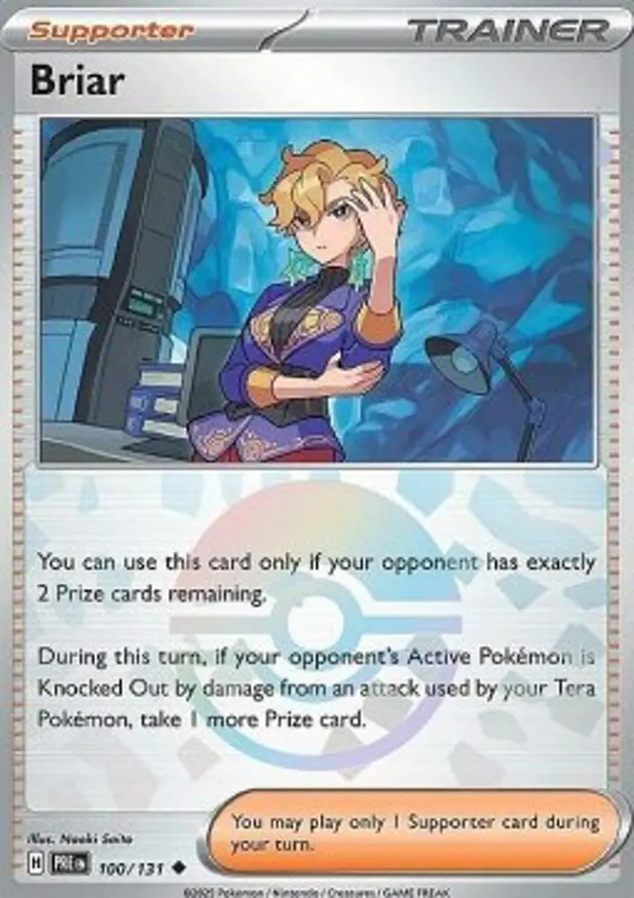 Briar Single: Pokemon Prismatic Evolutions: Additionals Einzelkarte
