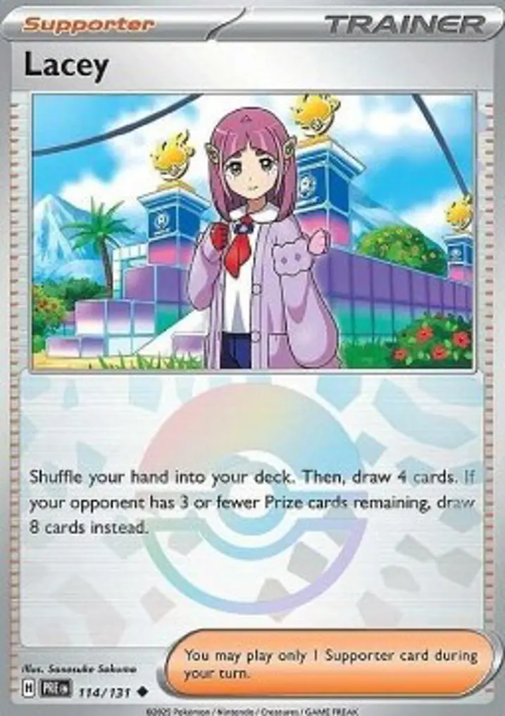 Lacey Single: Pokemon Prismatic Evolutions: Additionals Einzelkarte
