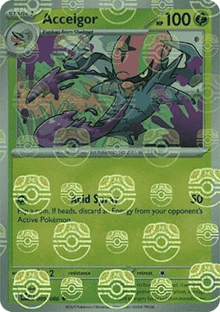Accelgor  Single: Pokemon White Flare: Additionals Einzelkarte