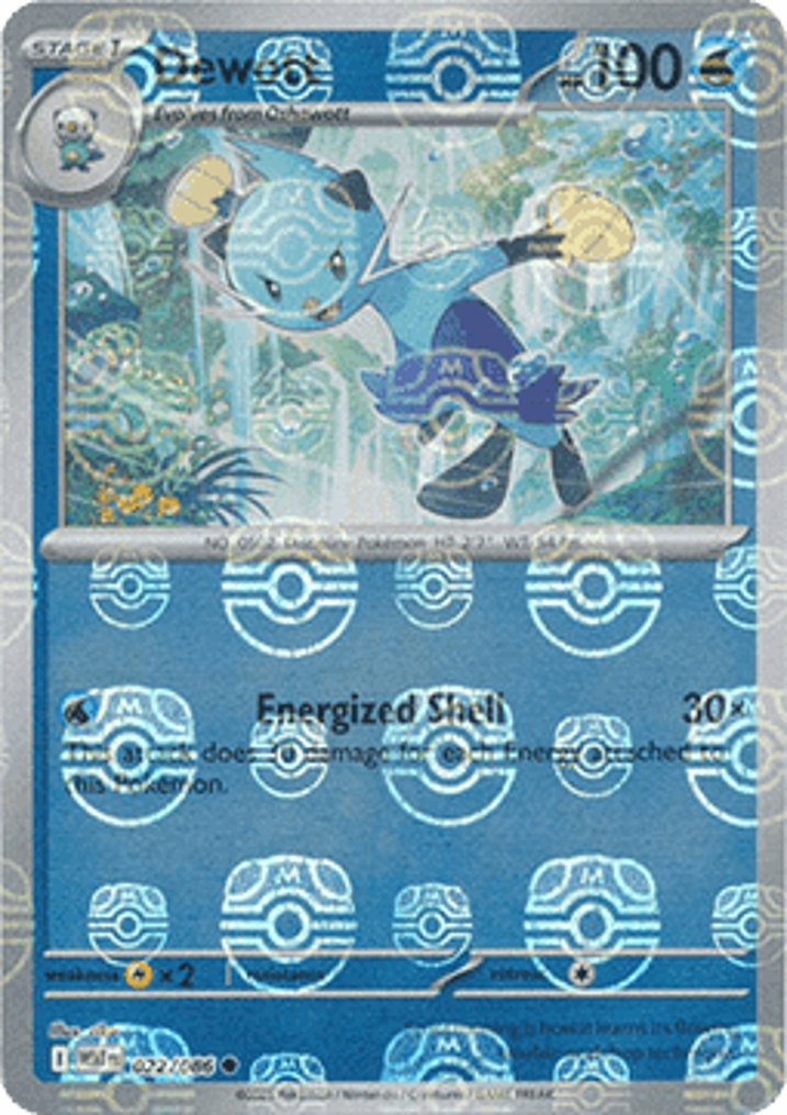 Dewott  Single: Pokemon White Flare: Additionals Einzelkarte