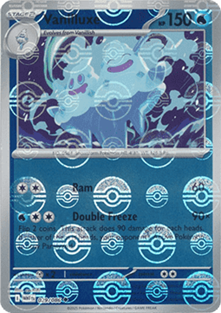 Vanilluxe  Single: Pokemon White Flare: Additionals Einzelkarte