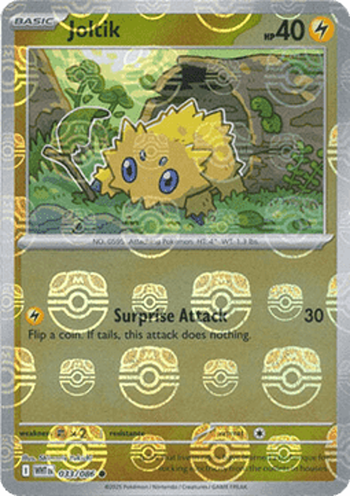 Joltik  Single: Pokemon White Flare: Additionals Einzelkarte