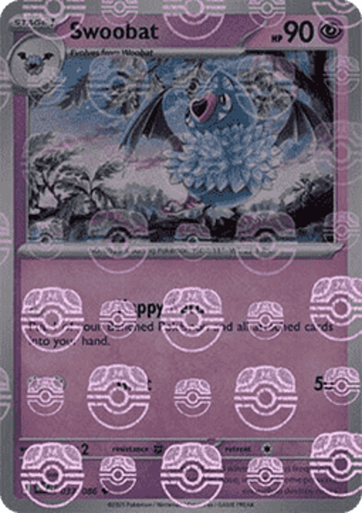 Swoobat  Single: Pokemon White Flare: Additionals Einzelkarte