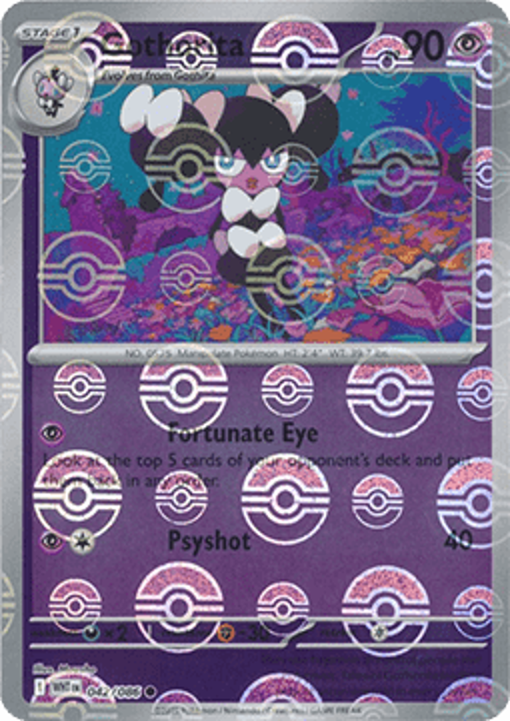 Gothorita  Single: Pokemon White Flare: Additionals Einzelkarte