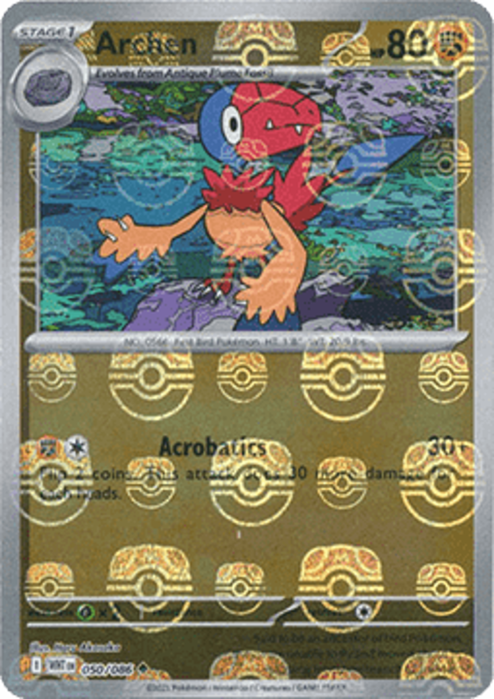 Archen  Single: Pokemon White Flare: Additionals Einzelkarte