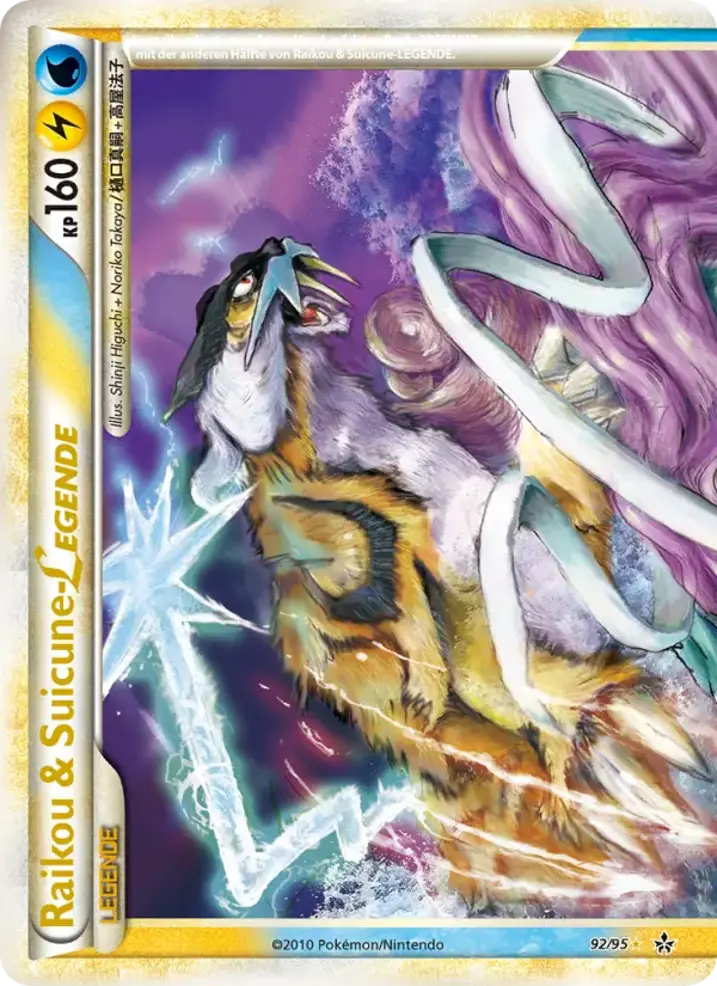 Raikou & Suicune LEGEND 