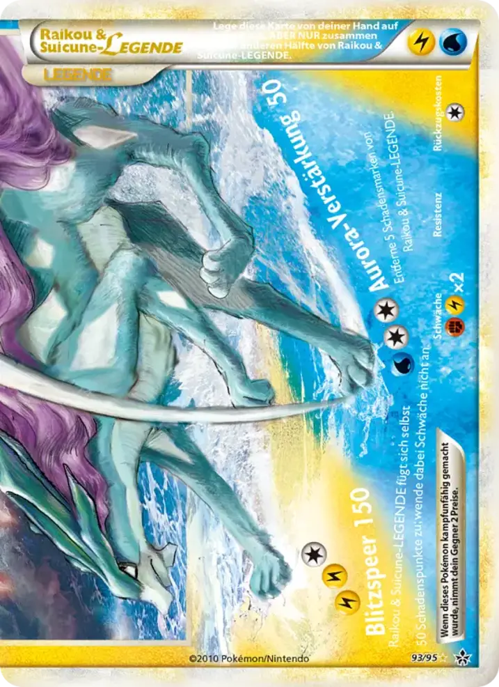 Raikou & Suicune LEGEND 