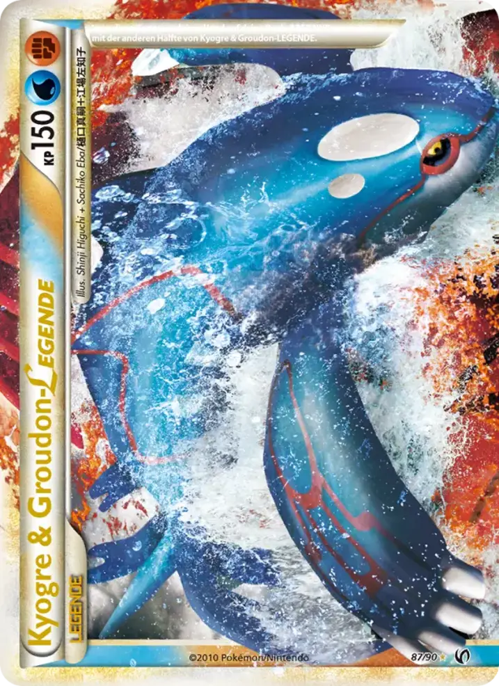 Kyogre & Groudon LEGEND 