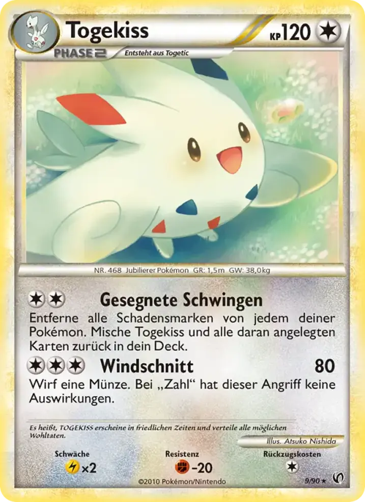 Togekiss  Single: Pokemon Undaunted Einzelkarte