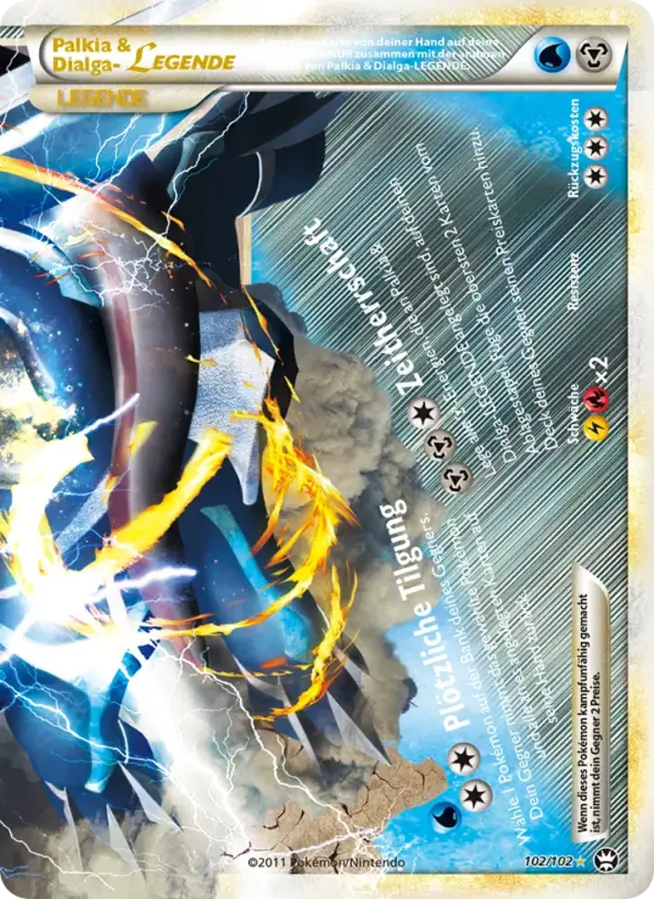 Palkia & Dialga LEGEND 