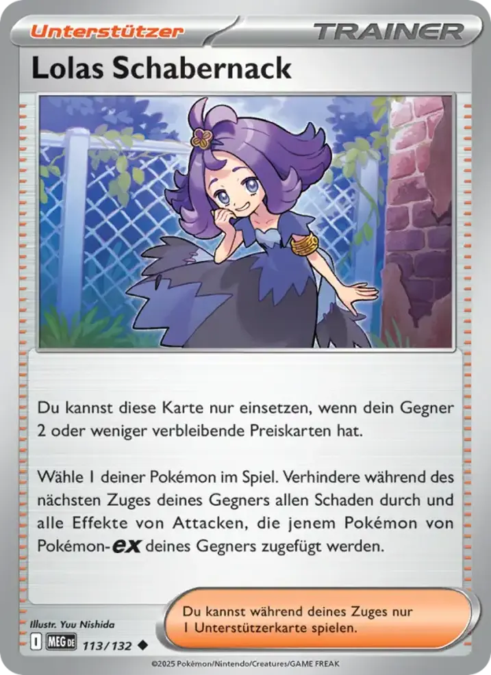 Acerola's Mischief Single: Pokemon Mega Evolution Einzelkarte