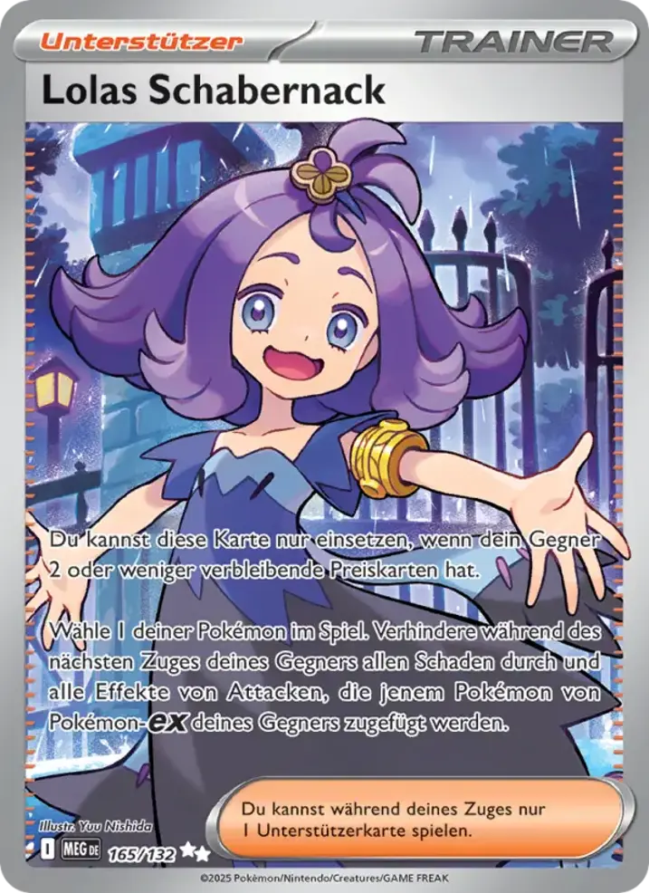Acerola's Mischief Single: Pokemon Mega Evolution Einzelkarte