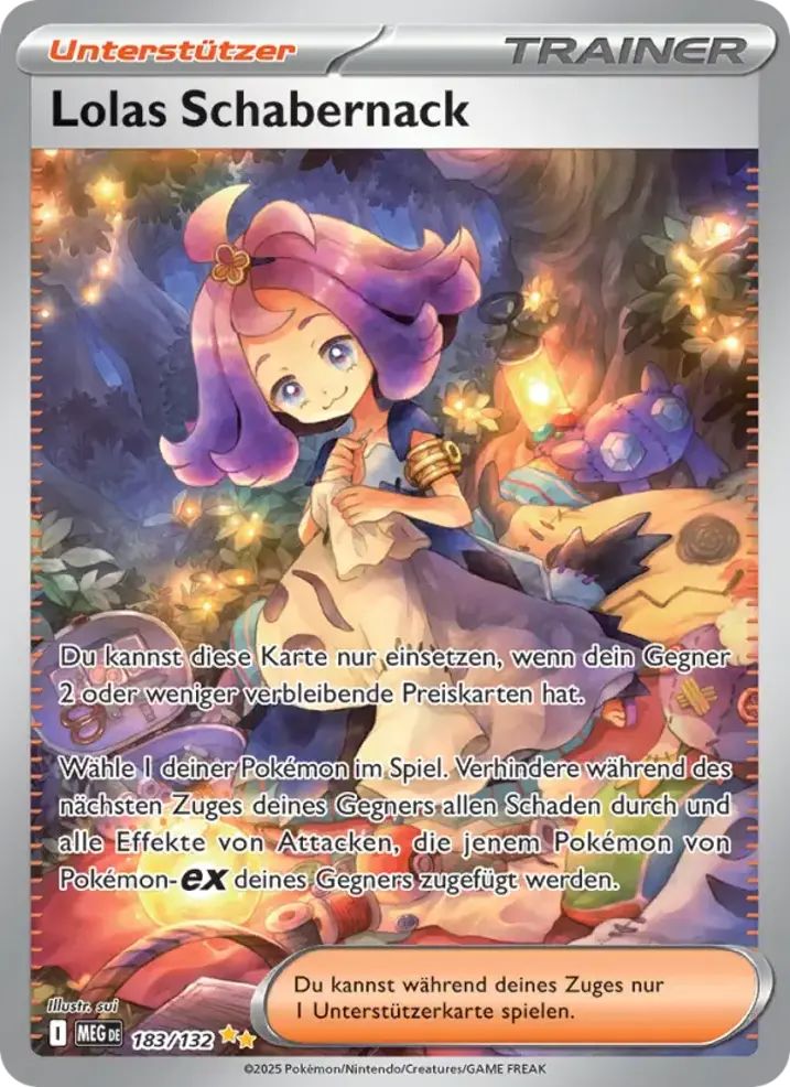 Acerola's Mischief Single: Pokemon Mega Evolution Einzelkarte