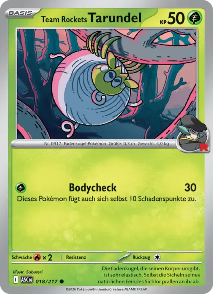 Team Rocket's Tarountula 