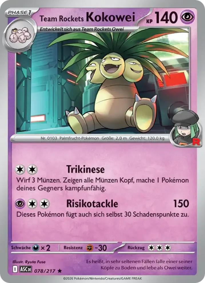Team Rocket's Exeggutor 
