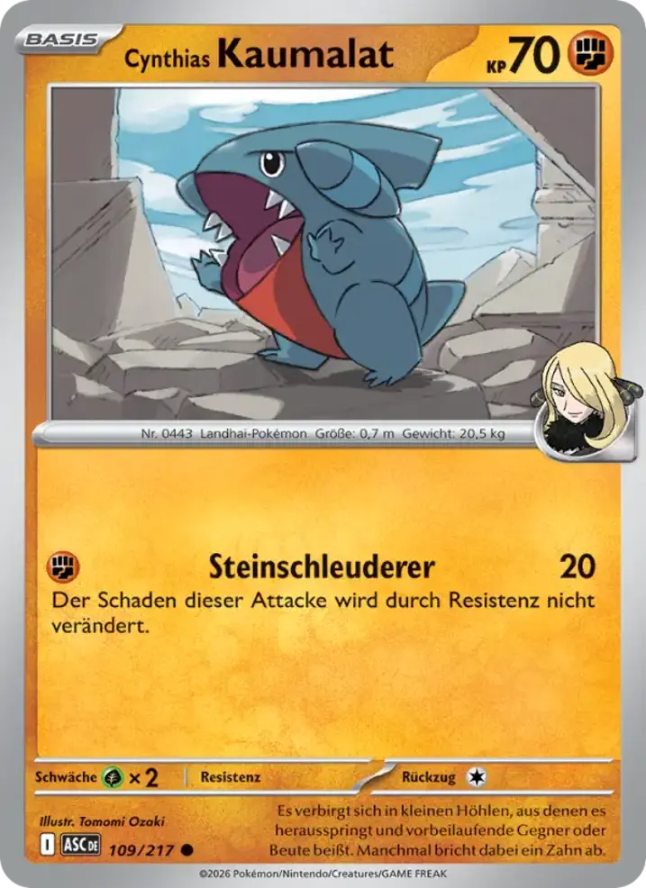 Cynthia's Gible 