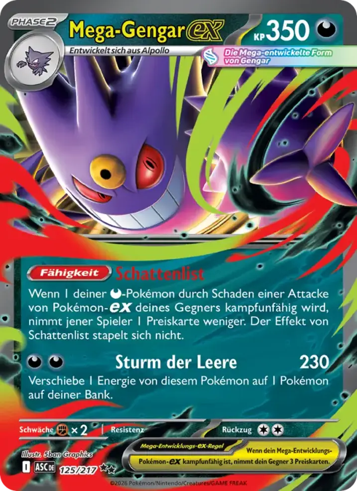 Mega Gengar ex 