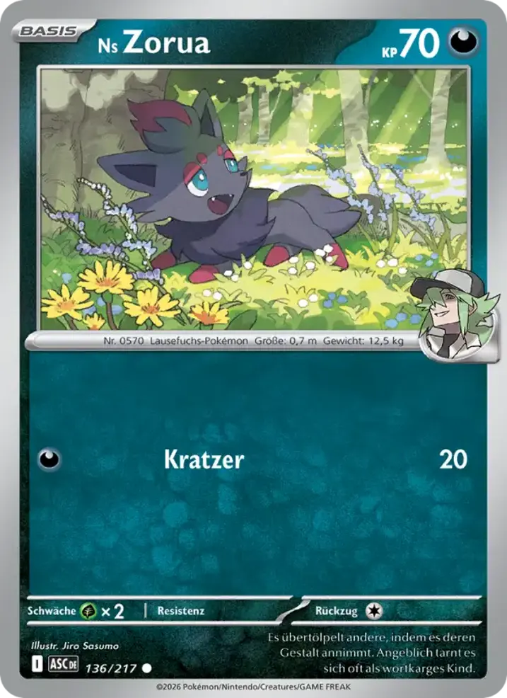 N's Zorua 