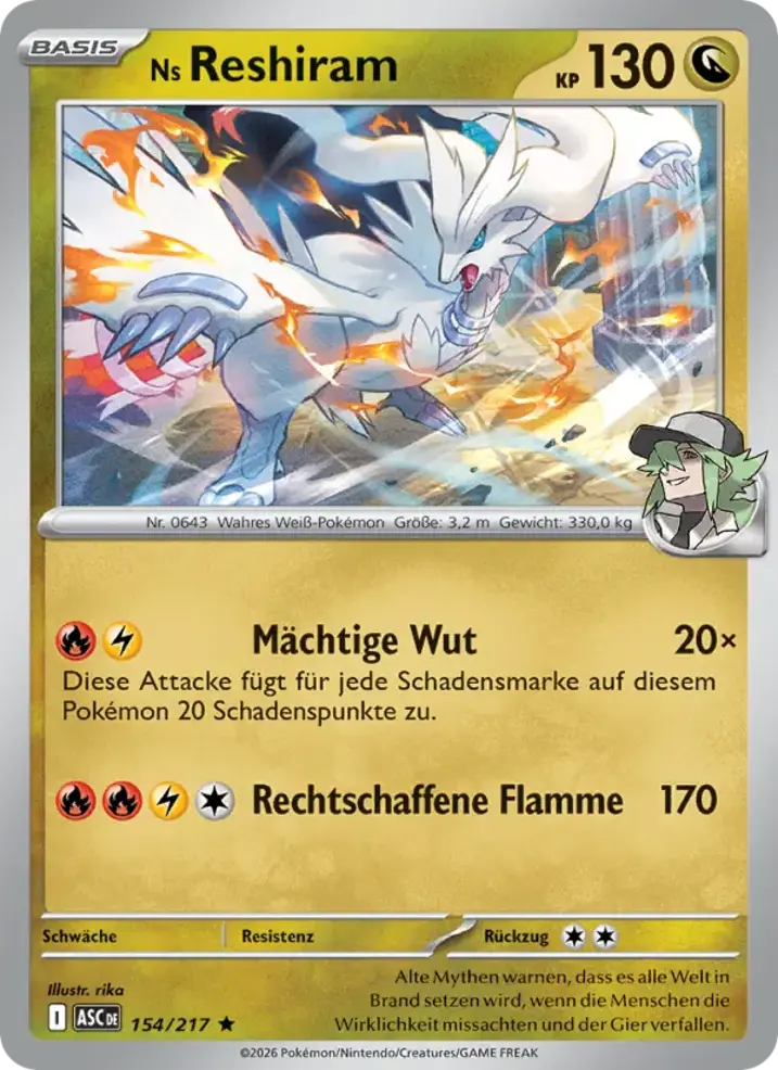 N's Reshiram 