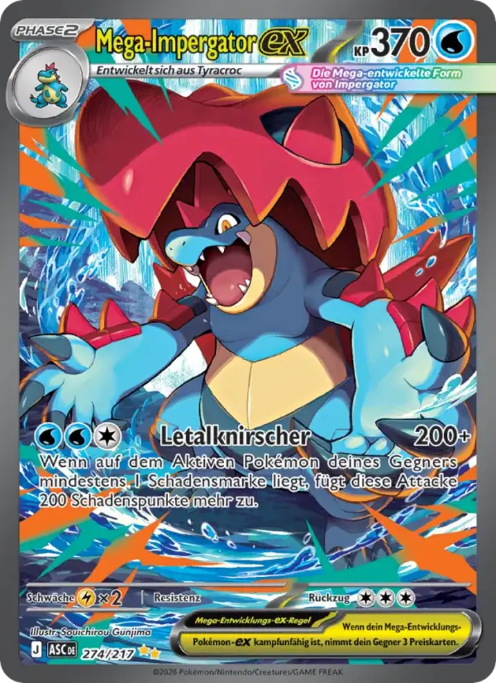 Mega Feraligatr ex 