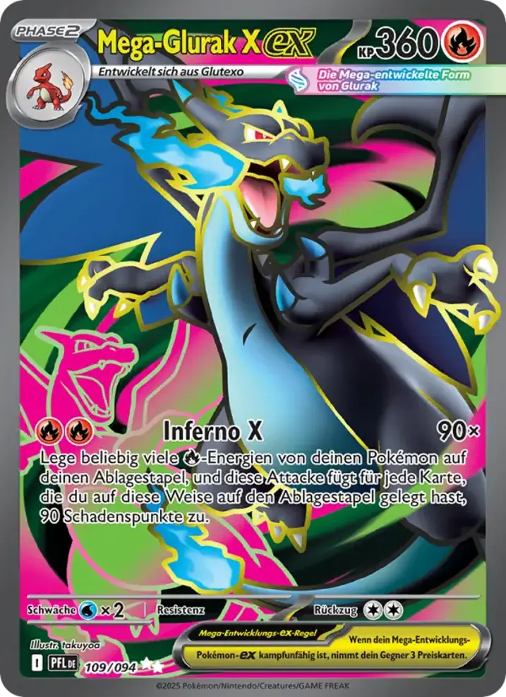 Mega Charizard X ex 