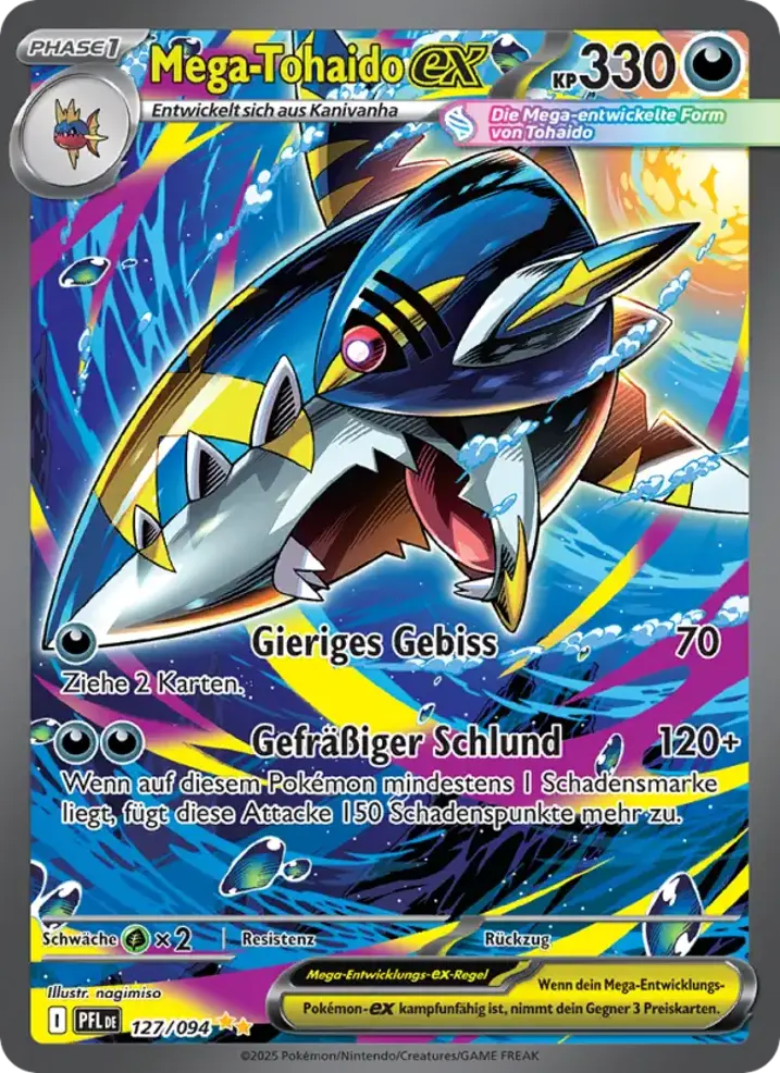 Mega Sharpedo ex 