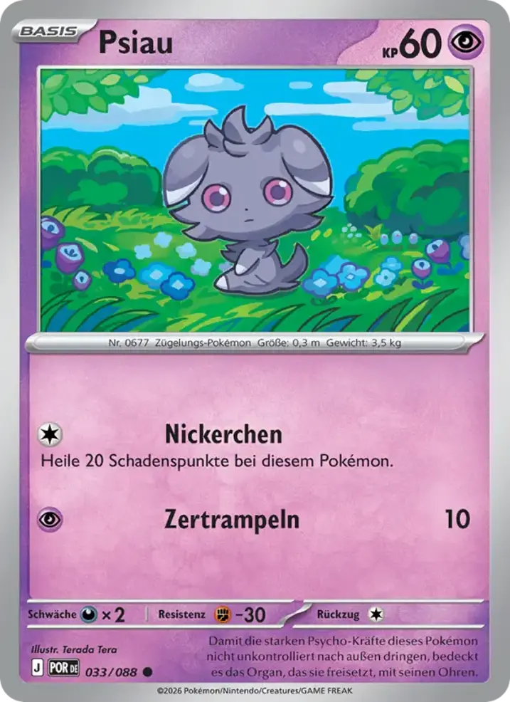 Espurr  Single: Pokemon Perfect Order Einzelkarte