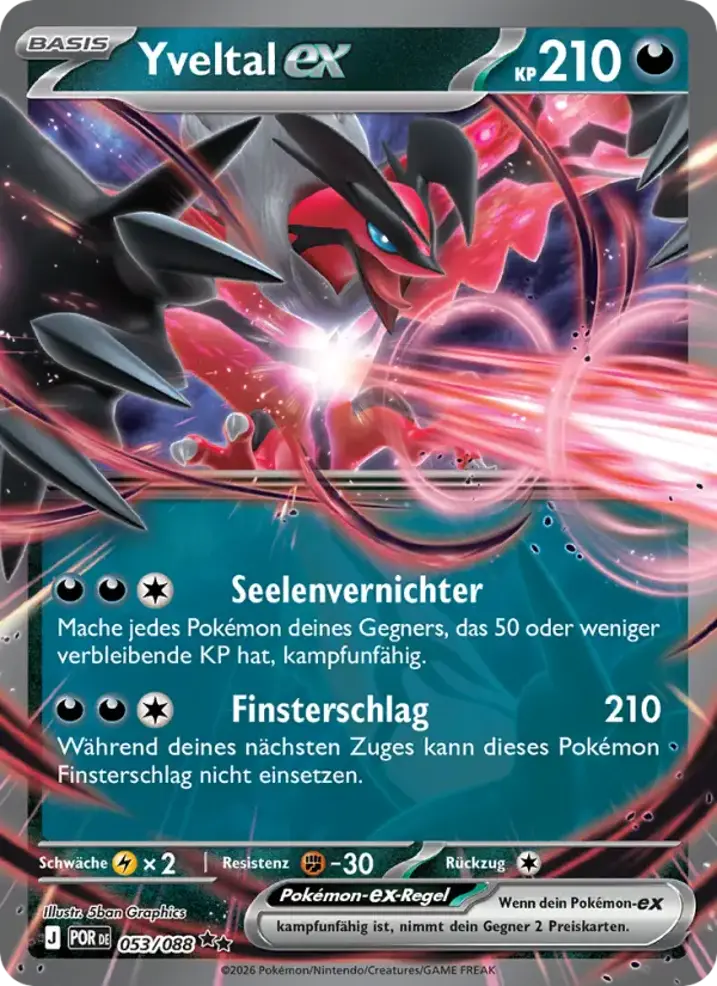 Yveltal ex 