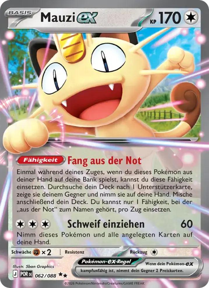 Meowth ex 