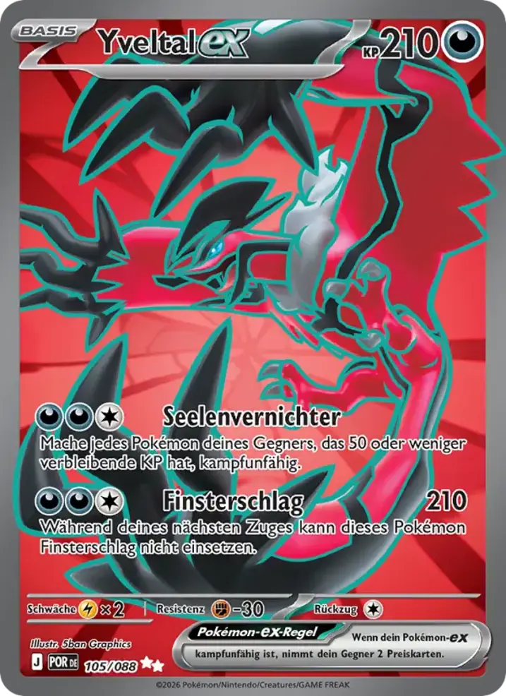 Yveltal ex 