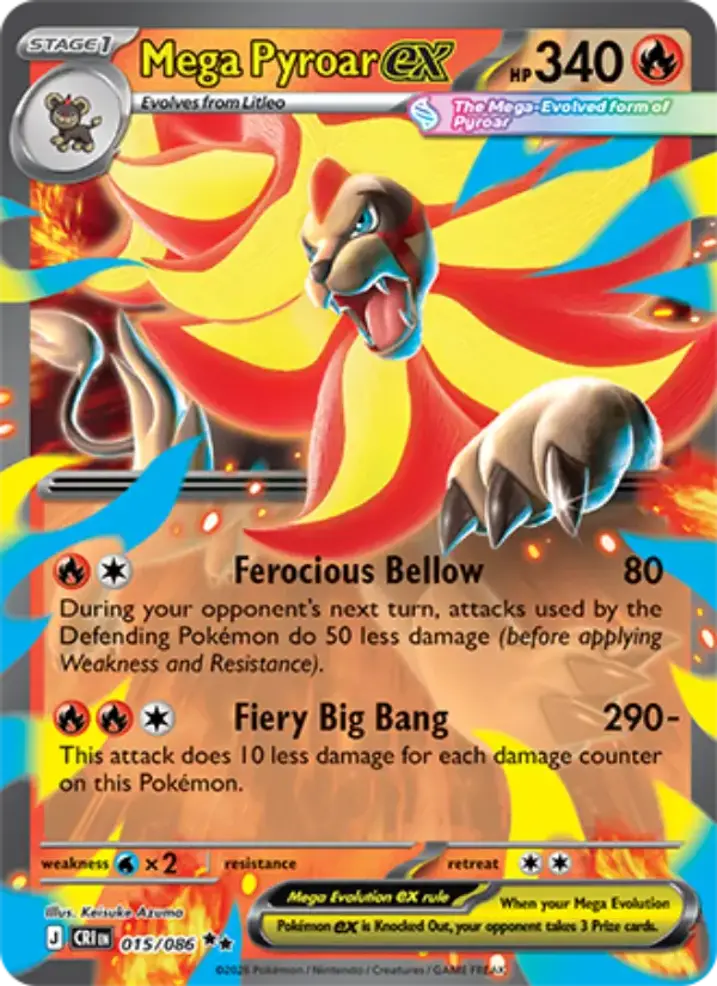 Mega Pyroar ex 