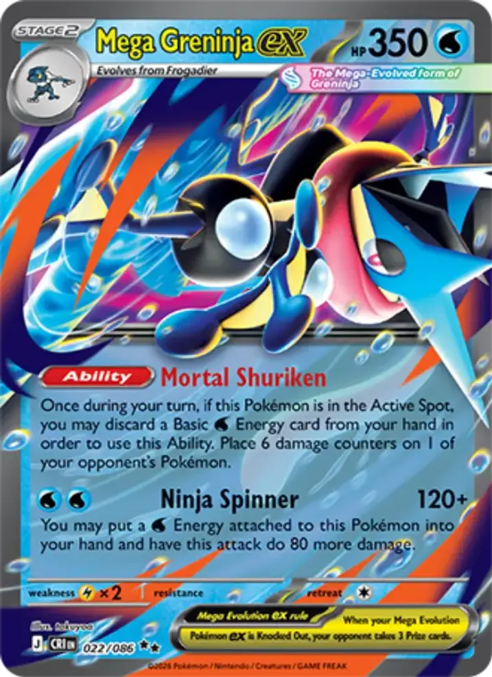 Mega Greninja ex 